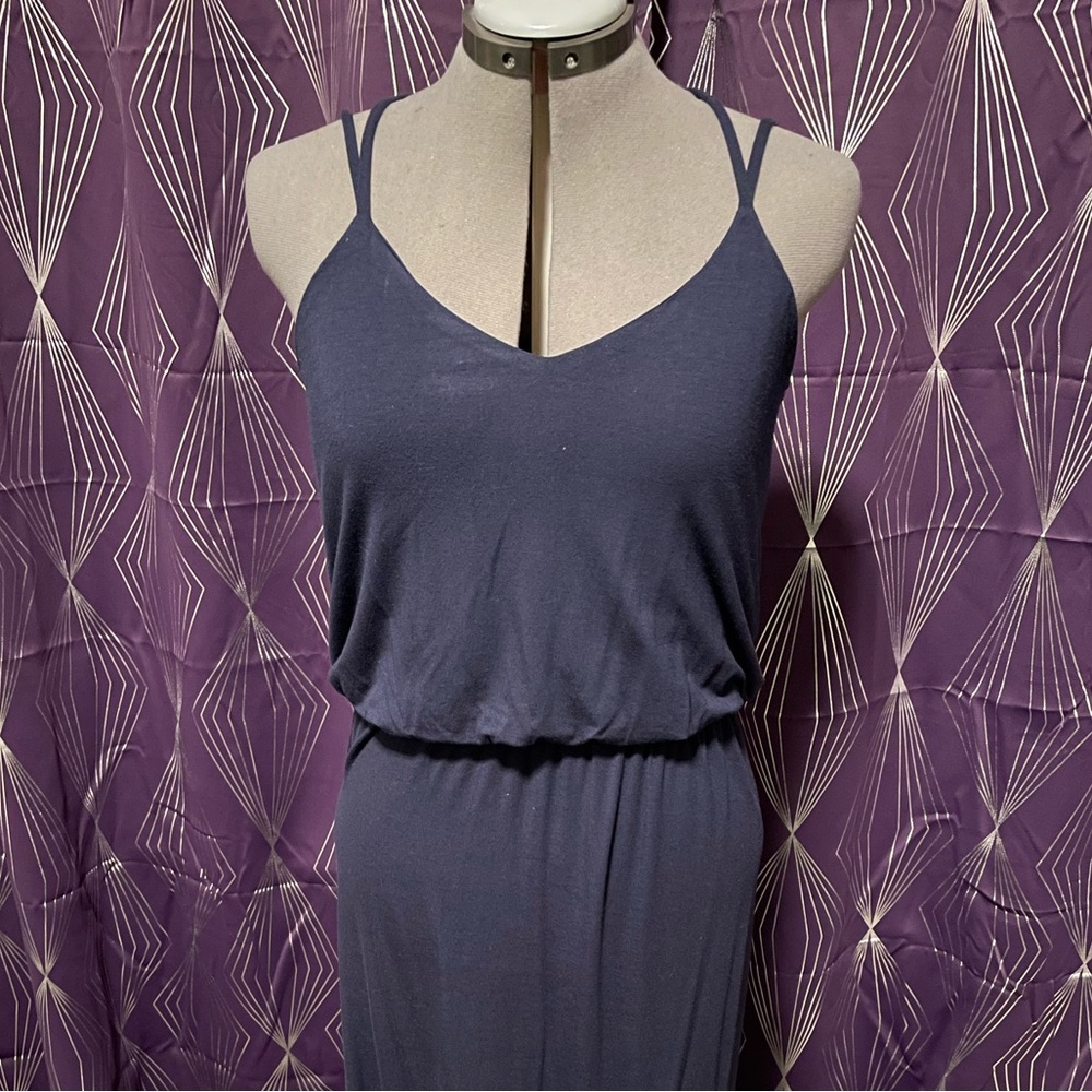 Navy Blue Maxi Dress